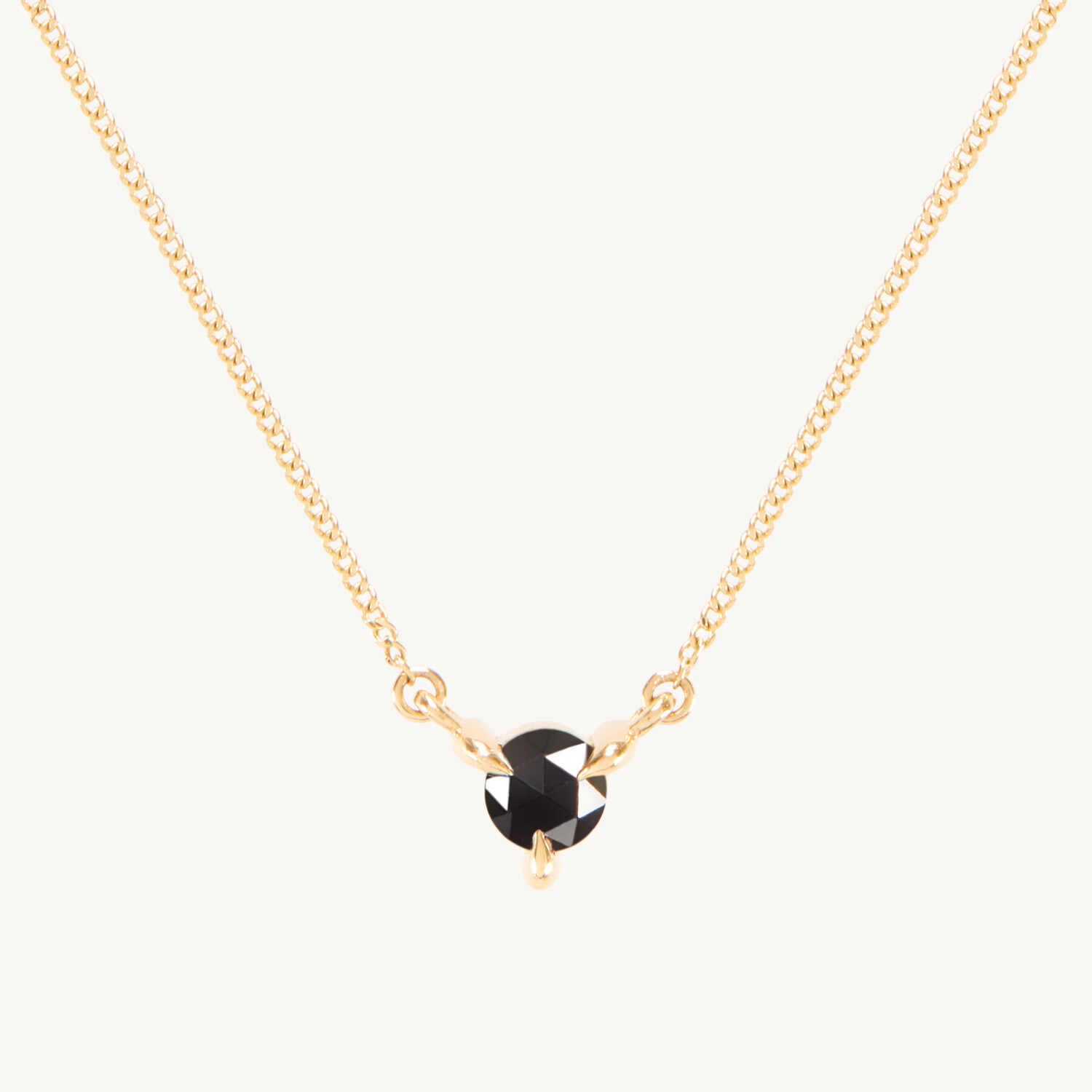 Black Diamond Fizz Necklace, Sparkler | Catbird