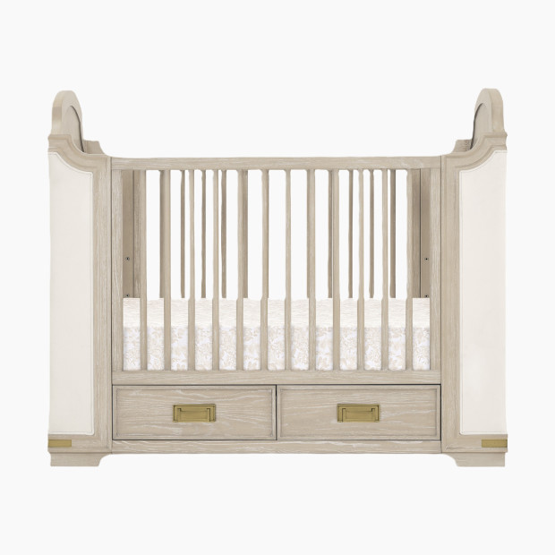 Bellini Paris 4-in-1 Convertible Crib in Whitewash Ash/Lace | Babylist