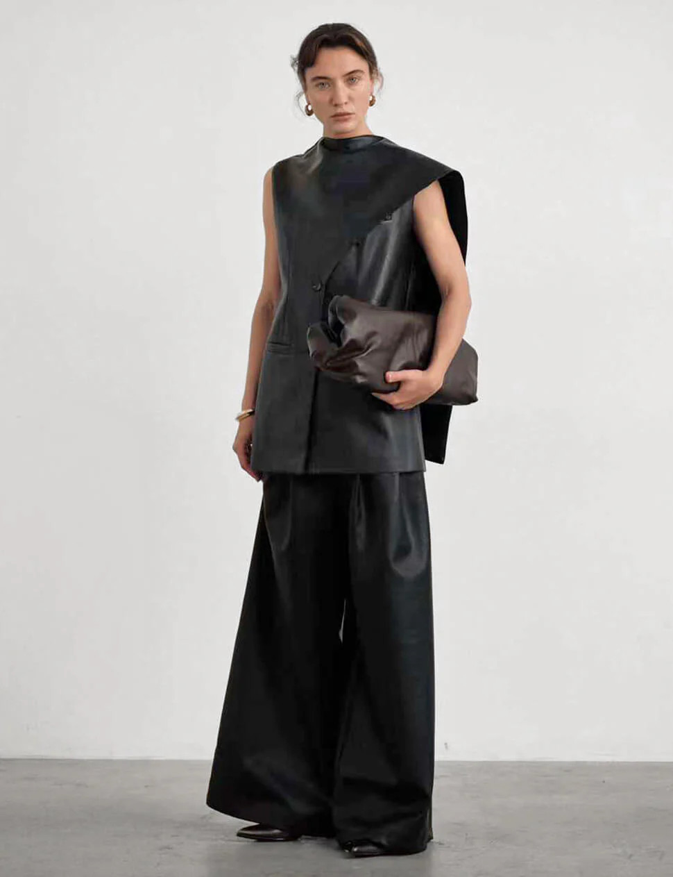 Leather Scarf Top | Pixie Market