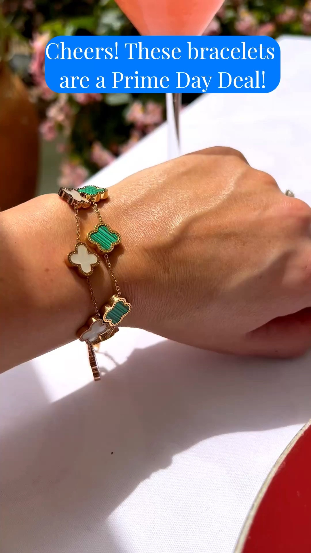 Cheers! These bracelets are a Prime Day Deal!

They will make amazing birthday gifts or stocking stuffers for the holiday!


#LTKSeasonal #LTKOver40 #LTKWorkwear #LTKTravel #LTKgrwm #LTKootd #LTKWedding #LTKSwim #LTKvlog