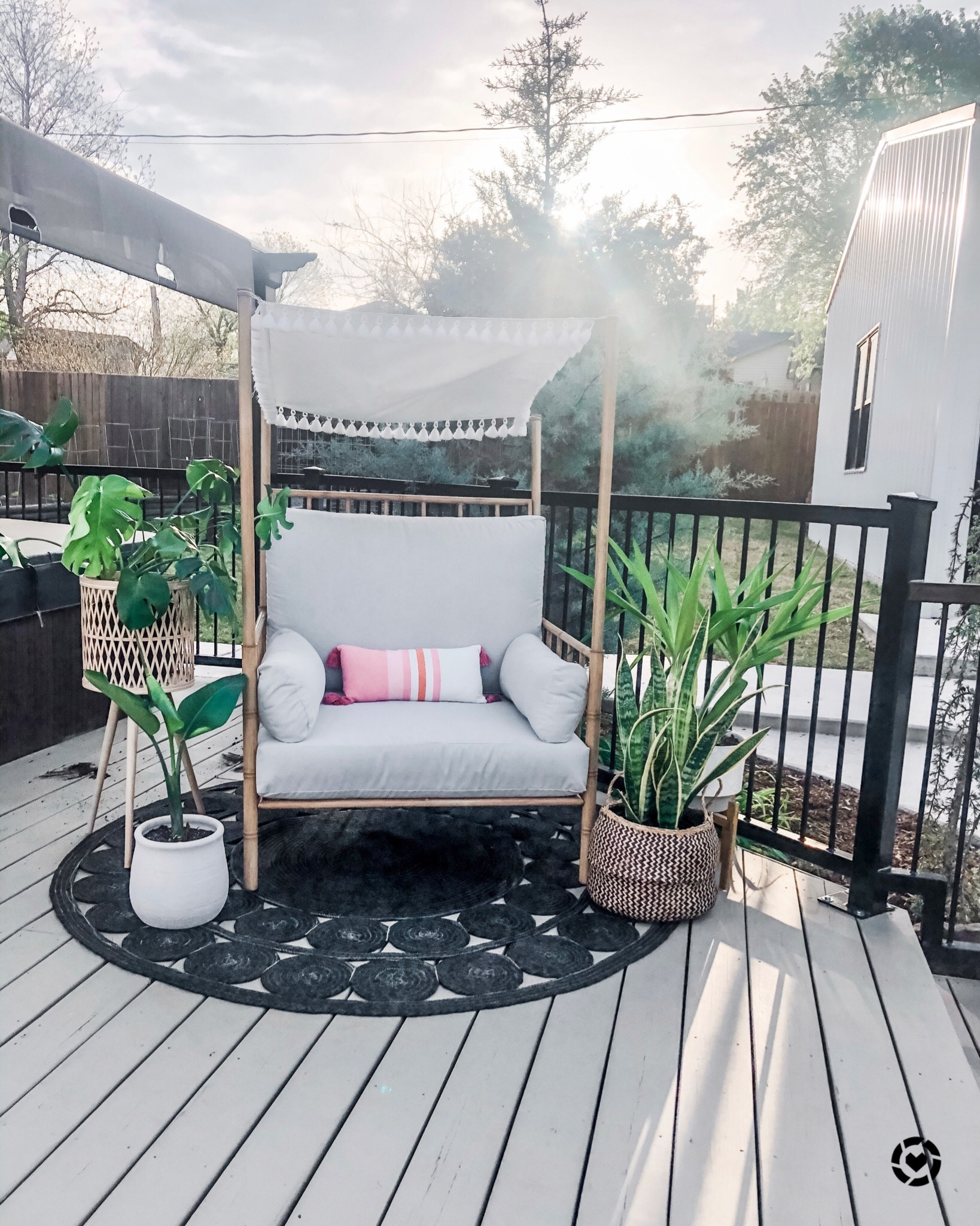 Canopy patio chair from target is half off now. Making it only 237.50! 

#LTKswim #LTKsalealert #LTKhome