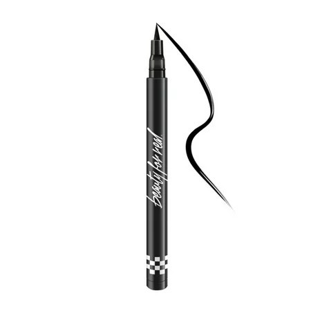 Beauty For Real Finish Line Liquid Eyeliner Jet Black - 0.05 oz | Walmart (US)