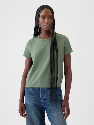 Organic Cotton Vintage Shrunken T-Shirt | Gap (US)