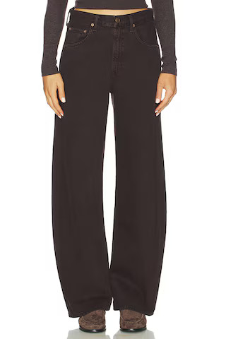AGOLDE Low Curve Jeans in Sloe Berry from Revolve.com | Revolve Clothing (Global)