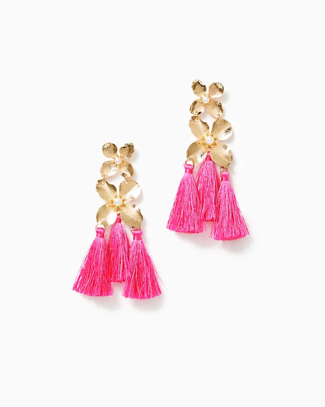 Via Flora Tassel Earrings | Lilly Pulitzer | Lilly Pulitzer
