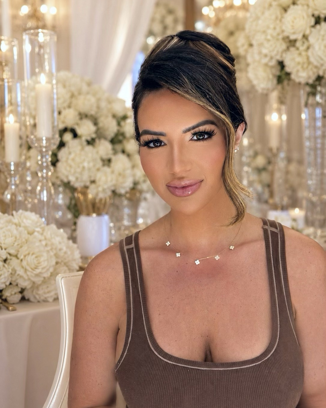 Soft glam that whispers elegance. ✨ Glowing skin, defined eyes, and timeless beauty .. because special occasions deserve makeup that enhances, never overpowers. 🤍

#LTKBeauty