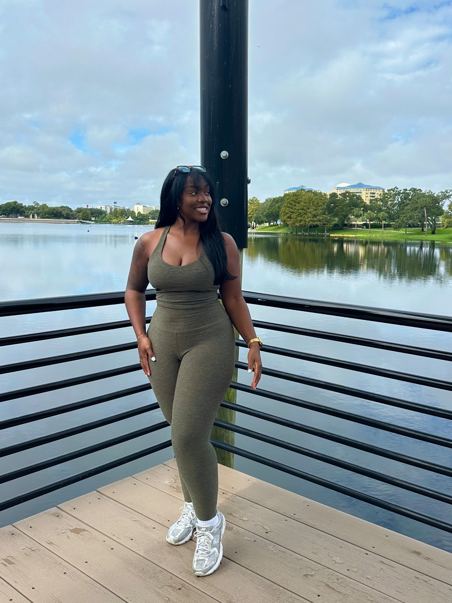 Another day in fabletics! 😍
Wearing a L in the top and an XL in the bottoms 

#LTKActive #LTKFindsUnder50 #LTKMidsize