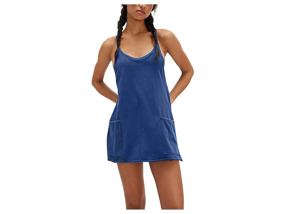 FP Movement Hot Shot Mini Dress Women's Dress Black Grape : MD (Women's 8-10), Cotton/Spandex | Zappos