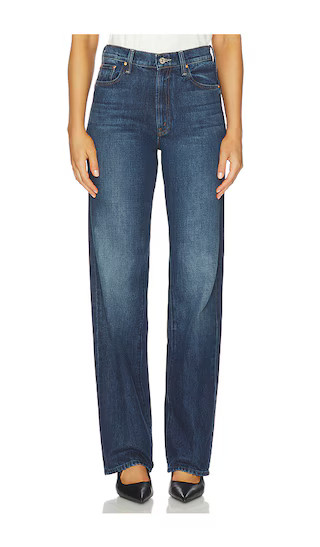 MOTHER The Rambler Zip Heel Jeans in Blue. - size 24 | Revolve Clothing (Global)