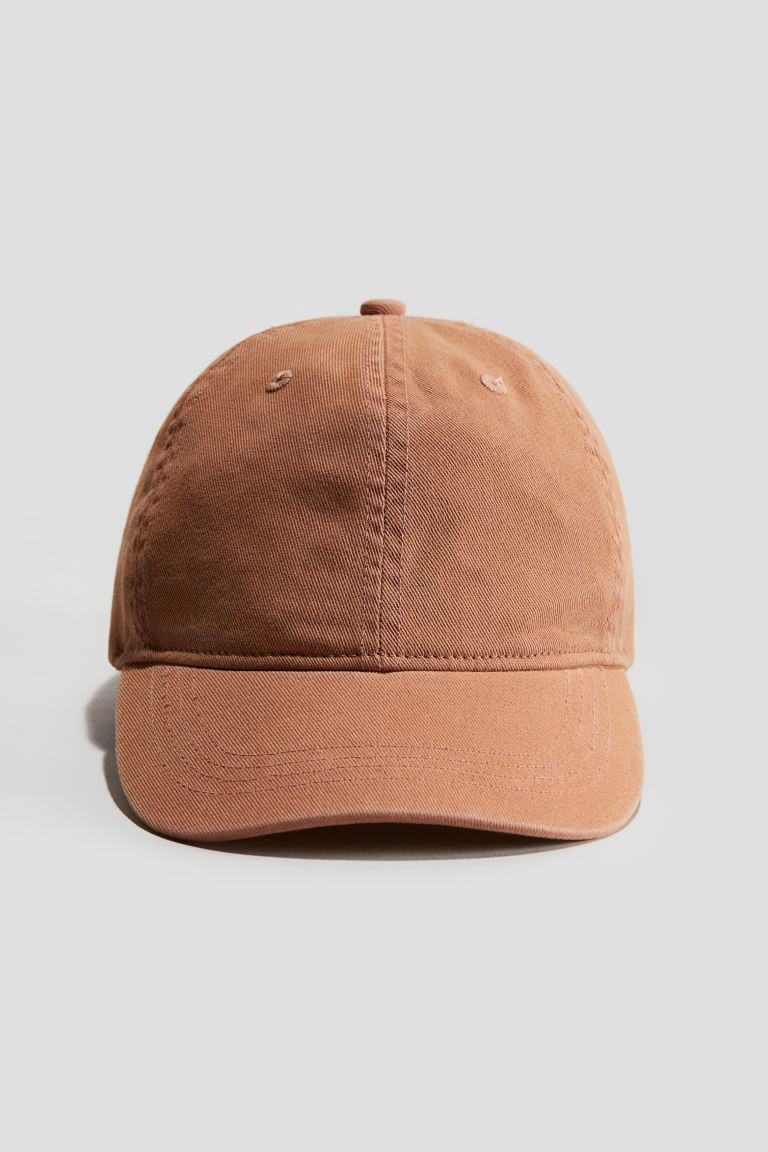 Cap - Light brown - Kids | H&M GB | H&M (UK, MY, IN, SG, PH, TW, HK)