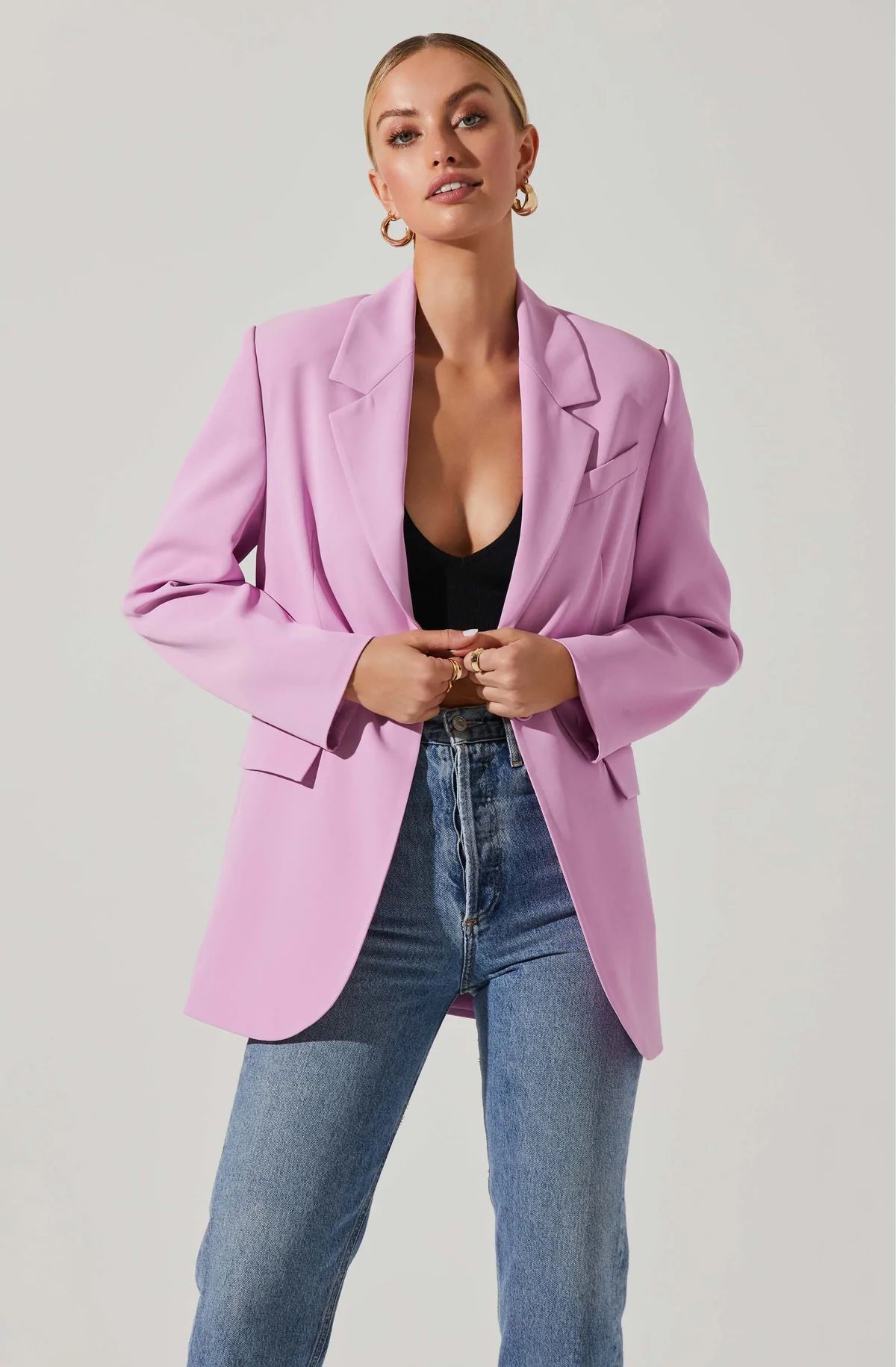 Laudine Oversized Blazer | ASTR The Label (US)