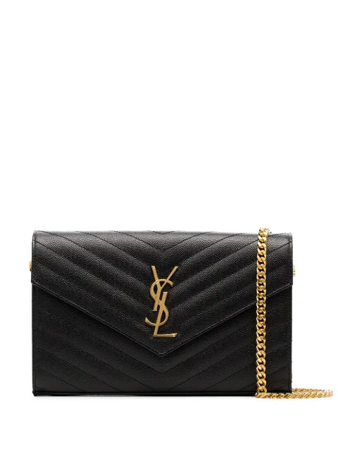 Saint Laurent Envelope Chain Crossbody Bag - Farfetch | Farfetch Global