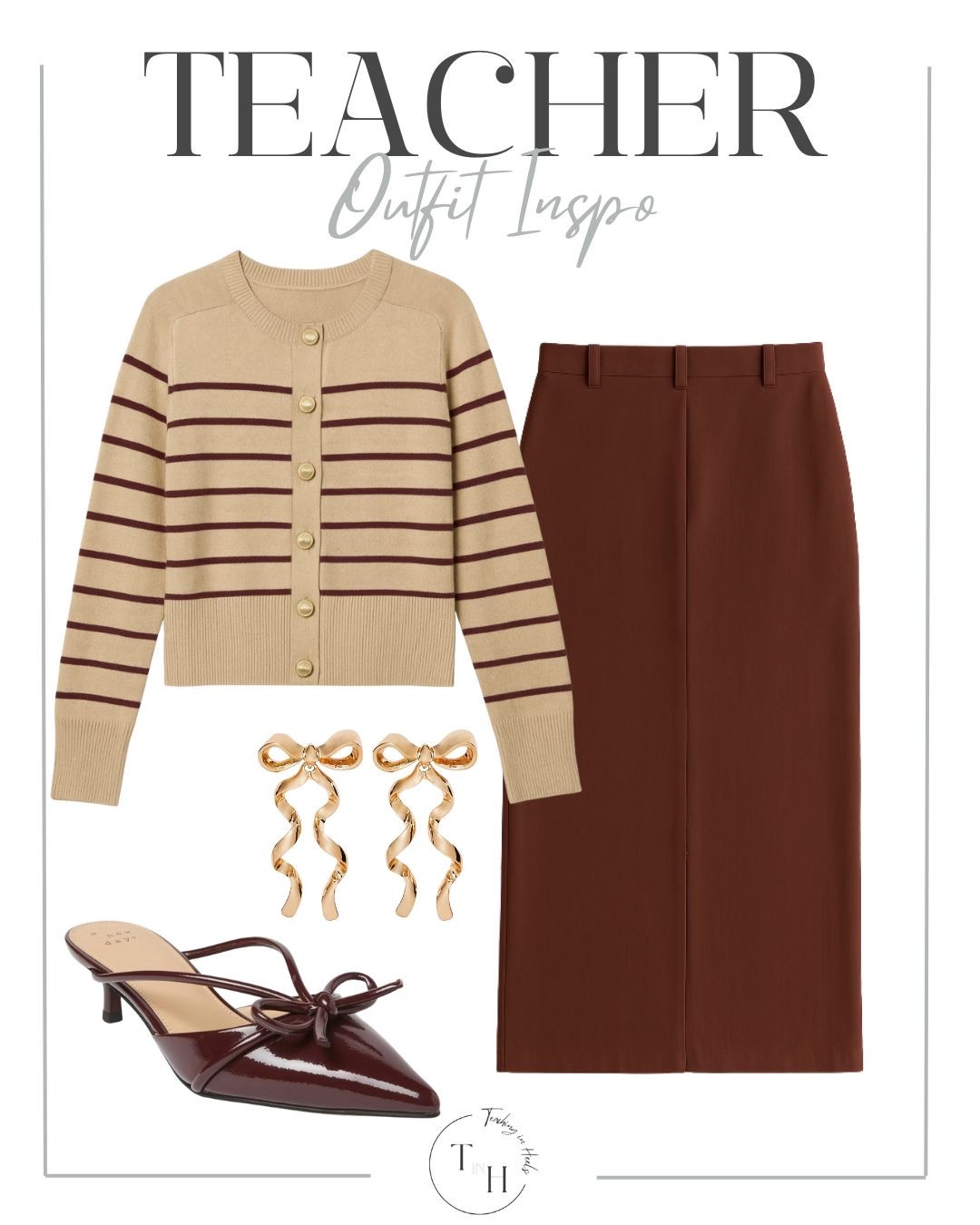 teacher  classroom style   teacher outfit  teacher style  teacher work style workwear  business casual  business office outfit  teacher ootd  teacherfit  ootd trendteacher  teacher outfits  teacher ootd  teacher outfit ideas  brown skirt  tan sweater  kitten heels 


#LTKSeasonal #LTKHoliday #LTKGiftGuide