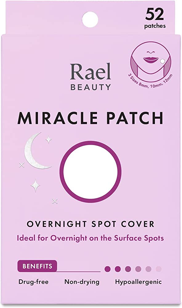 Rael Miracle Overnight Spot Cover - Thicker & Extra Adhesion, Hydrocolloid Patches, Stickers for ... | Amazon (CA)