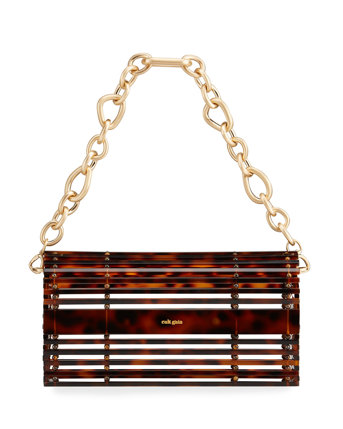 Sylva Tortoiseshell Shoulder Bag | Neiman Marcus