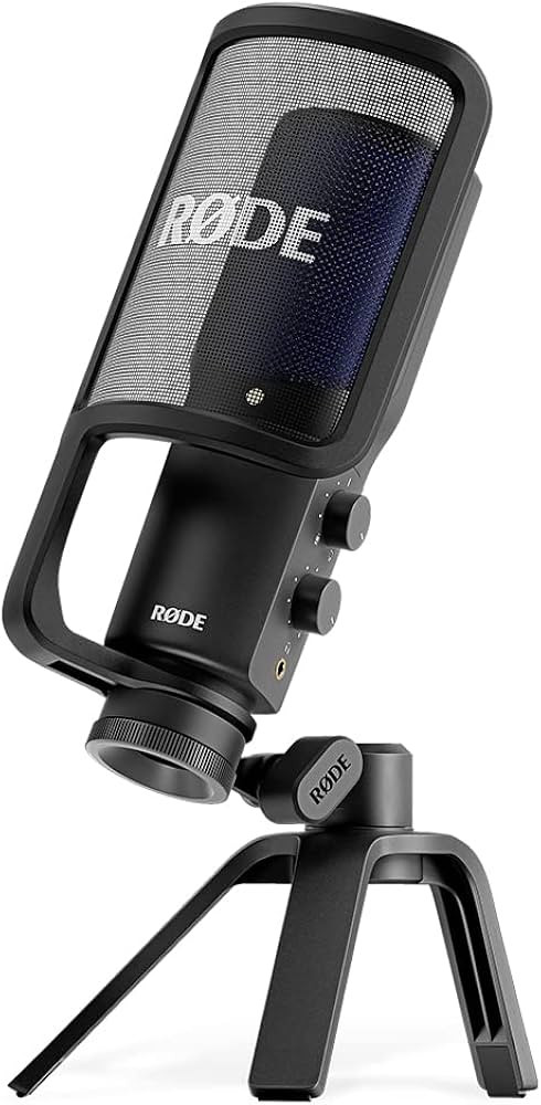 RØDE NT-USB+ Professional-Grade USB Condenser Microphone For Recording Studio Quality Audio Dire... | Amazon (US)