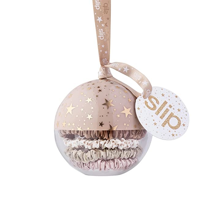 Slip Silk Skinnie Scrunchie Bauble in Nightlife - 100% Pure 22 Momme Mulberry Silk Scrunchies for... | Amazon (US)