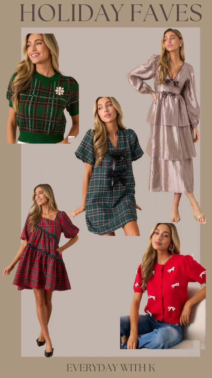 Holiday Faves from Red Dress 

#LTKHoliday #LTKSeasonal #LTKStyleTip