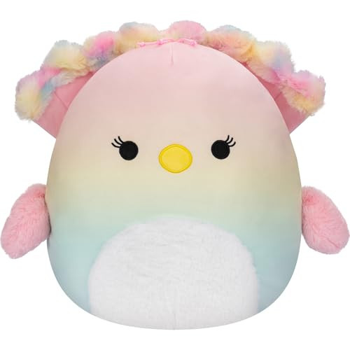 Squishmallows Original 12in Briannika The Pink Gradient Peacock – Official Jazwares Plush (Medium-Sized) | Amazon (US)