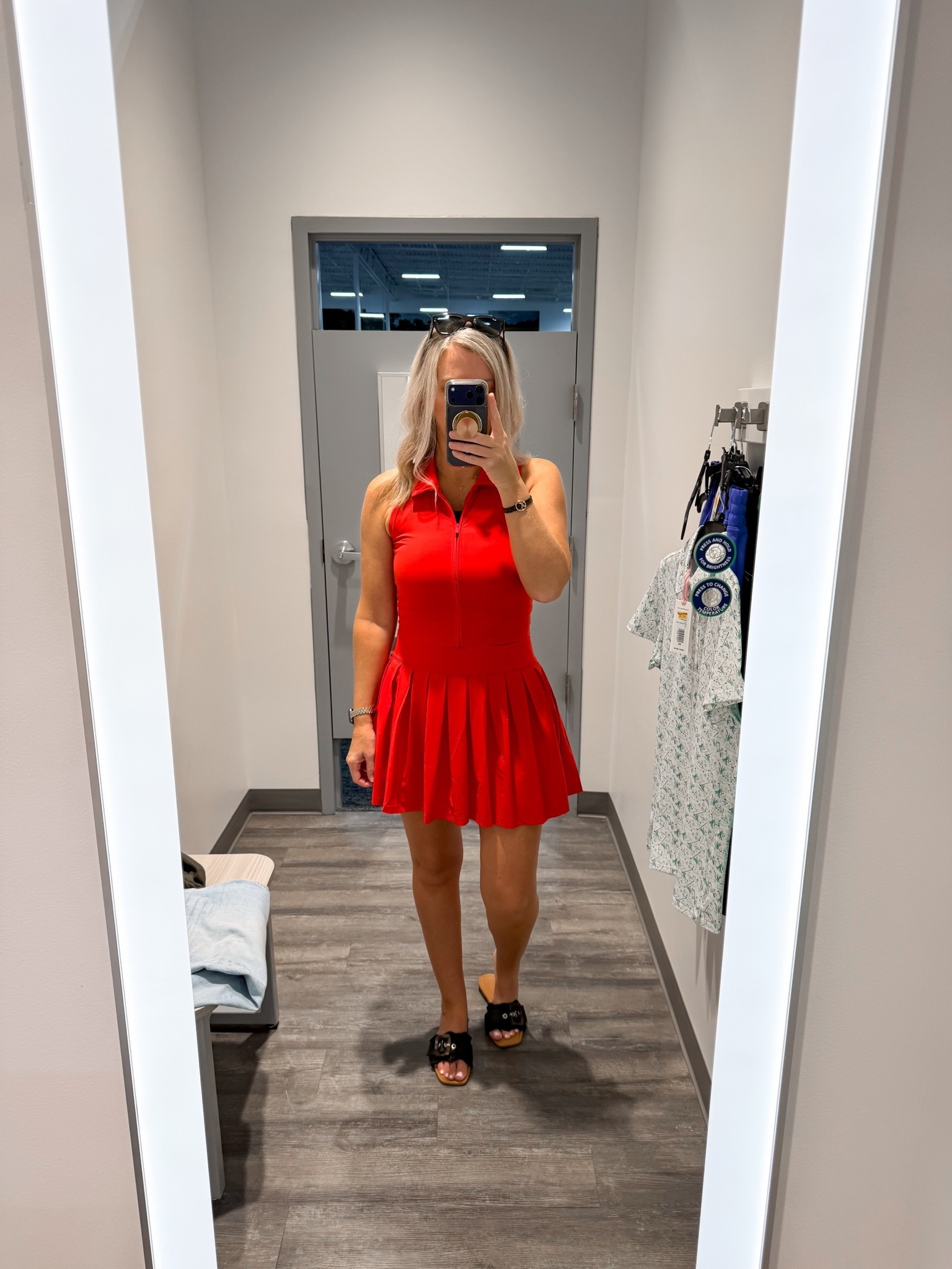 The perfect shade of red! It’s hard to find a cherry red & this Travis Mathew skirt and top are perfect! 

Golf outfit, golf skort, golf skirt; red, polo, Travis Mathew

#LTKActive #LTKOver40 #LTKTall