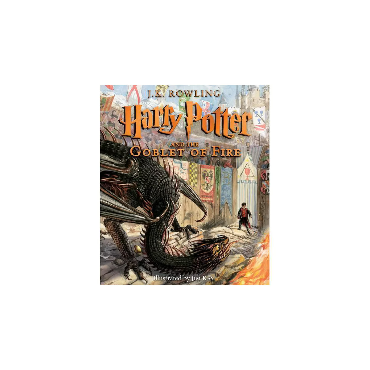 Harry Potter and the Goblet of Fire: The Illustrated Edition - by  J K Rowling (Hardcover) | Target