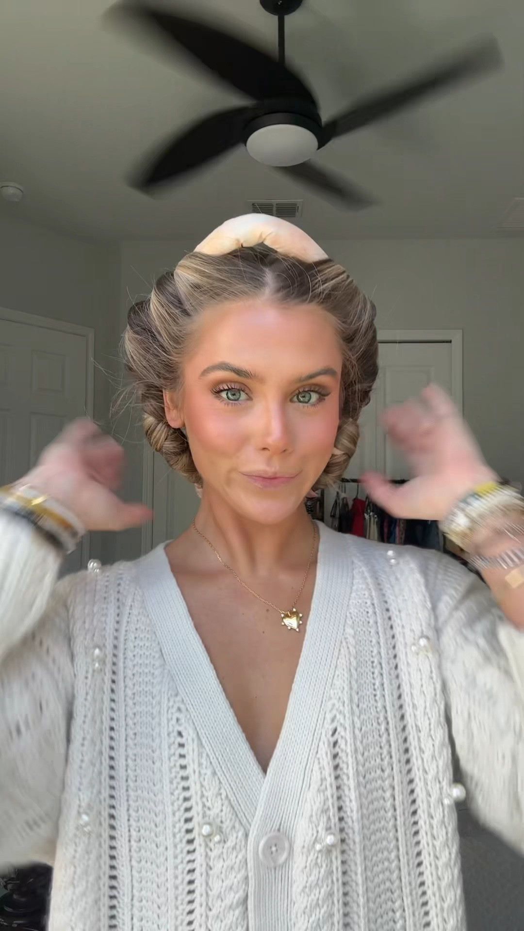 @mykitsch  can’t tell you the last time I curled my hair with a curling iron. MY GO TO. (Yes I fluffed the @diviofficial dry shampoo after seeing this lol)  + Kitsch Satin Heatless Curling Set - Heatless Hair Curlers to Sleep in - Heatless Curls Overnight - Heatless Curling Rod - No Heat Curls Overnight - Overnight Blowout Rods - Soft Hair Rollers. My greatest hair hack has got to be sleeping in a hair ribbon. This is what gives me my heatless hair curls. These curls are always bouncy, voluminous, shiny, and perfection that require absolutely zero heat, saving my hair on necessary, heat damage while still getting those desirable curls. I have lots of tutorials on how I put them in my hair saved my TikTok and Instagram @sloanevosen. TUTORIAL: https://www.tiktok.com/t/ZP8Y6b72q/ #hair #heatlesscurls #heatlesshair #heatlesswaves #hairstyles #hairhack #hairhealth #heatlesshairstyles #hairroutine #hairribbon #heatlesshaircurler  @divihaircare

#LTKgrwm #LTKFindsUnder50 #LTKBeauty