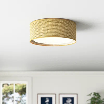 Addae 15.7 in. 3 Light Indoor Flush Mount | Wayfair North America