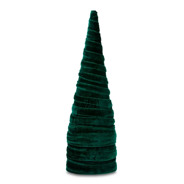 My Texas House Velvet Tree Decoration, Green, 16 inch, .31 lb. | Walmart (US)