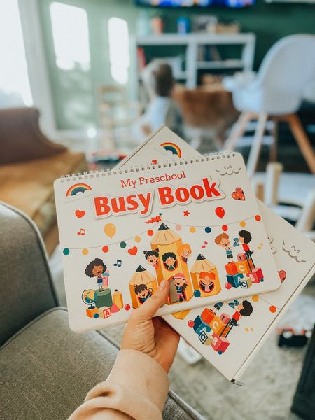 Chip’s busy book! So fun for intro to homeschool or just easy daily activities 🧡 

#LTKfamily #LTKkids