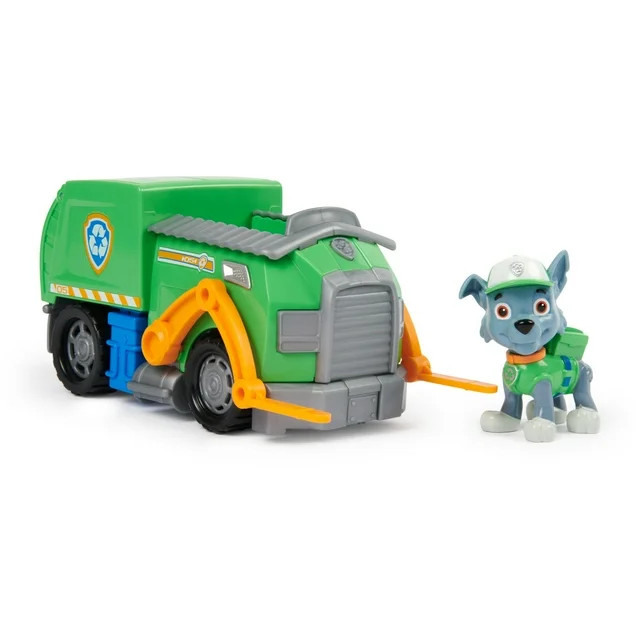 PAW Patrol, Rocky’s Recycle Truck with Figure, Toys for Kids Ages 3 and Up | Walmart (US)