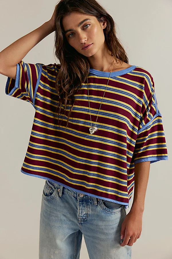 We The Free Clean Rugby Tee | Free People (Global - UK&FR Excluded)