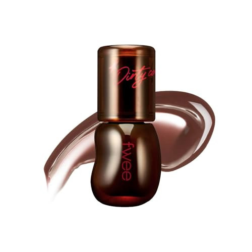 fwee 3D Voluming Gloss 30% (Sheer) | High Shine, Non-Sticky Lip Gloss for Makeup | Long-Lasting, Moisturizing Gel Formula – Dirty Cola 30% | 30% & 70% Pigment Options | 5.3g | Amazon (US)