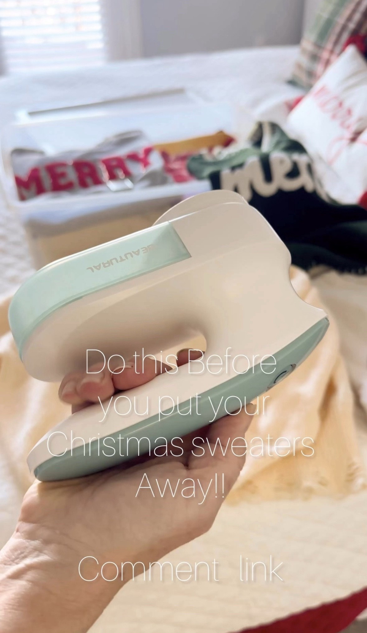 I always shave my sweaters, jackets and wool pants before packing them way away for the summer. I do the same with my summer sweaters before packing them away for the winter.


#LTKSeasonal #LTKU #LTKHome