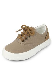 Toddler Boys Canvas Low Top Sneakers | The Children's Place