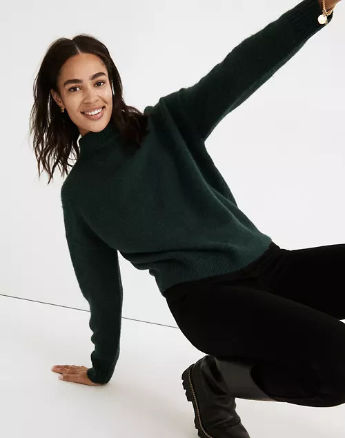 Dillon Mockneck Pullover Sweater | Madewell