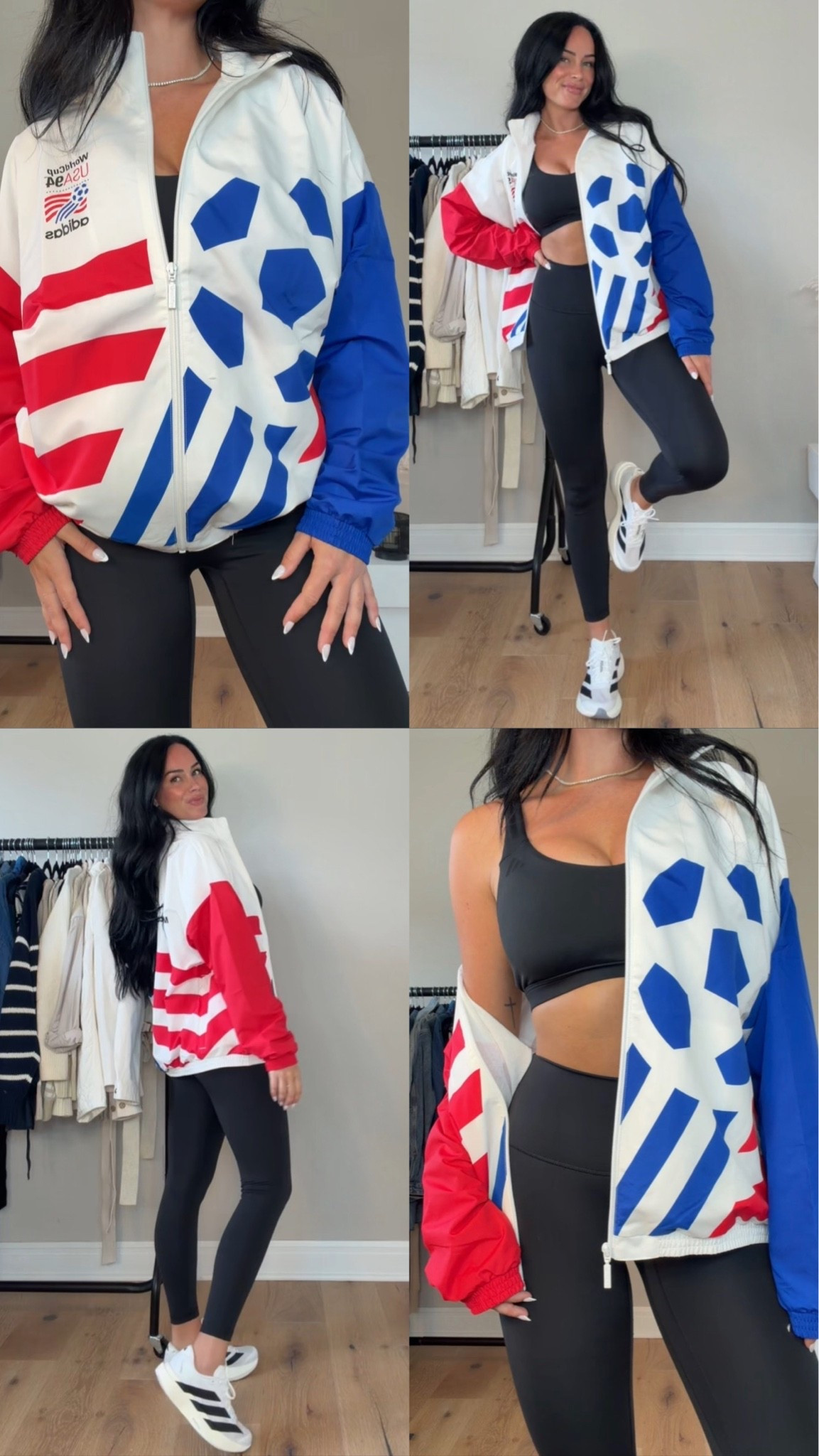 Adidas FIFA World Cup 2026™ Outfit Inspo ⚽️ 

My sizing 5’7, 145lbs, 32dd
I’m wearing size smalls

@adidas  #adidaspartner #createdwithadidas