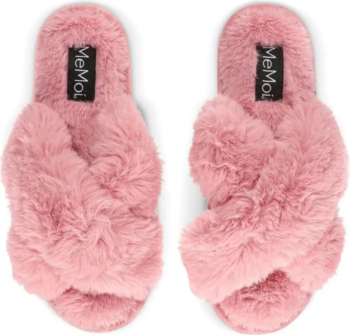 Beverly Faux Fur Memory Foam Slipper | Nordstrom