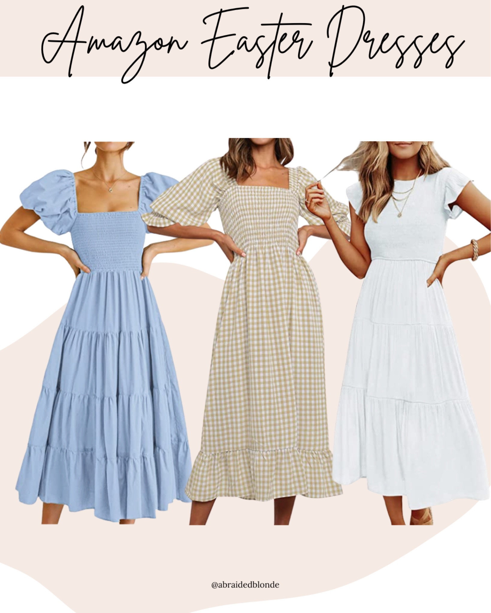 Easter dress ideas from amazon! 

#easterdress #amazondresses #amazonfinds #maxidresses #easter #springoutfits #springfashion #springdresses 

#LTKSeasonal #LTKfit #LTKFind