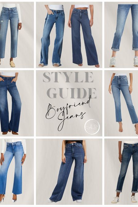 Denim. Jeans. Boyfriend jeans  

#LTKworkwear #LTKstyletip #LTKfindsunder100