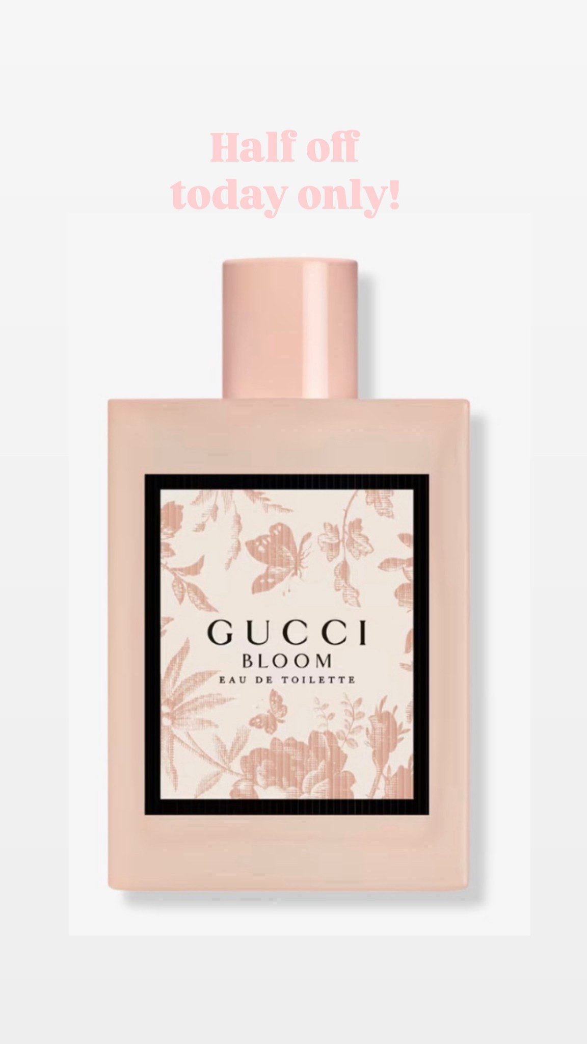 Need a new summer fragrance? #gucci perfume half off today only. @ulta #perfume 

#LTKBeauty #LTKSaleAlert