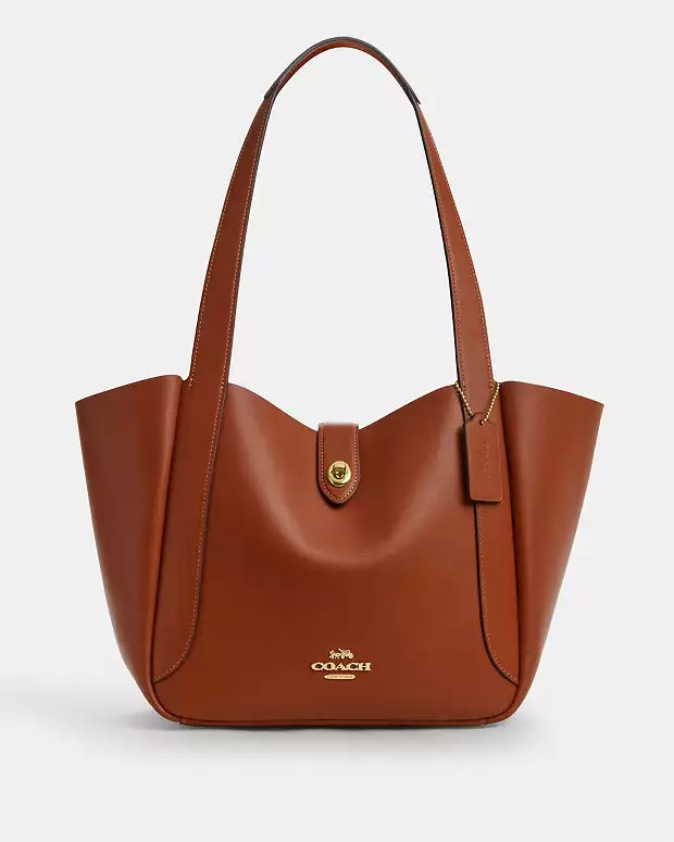 Hadley Turnlock Tote | Coach Outlet US