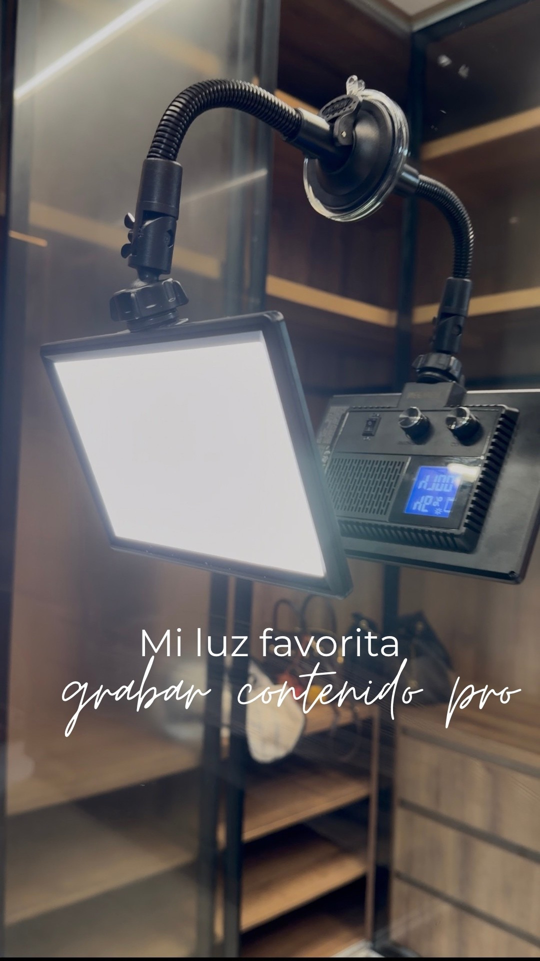 Mi luz favorita para grabar contenido pro 💡

Esta luz se volvió un must en mi rutina de creación de contenido ✨
La uso para grabar reels, tomar fotos, hacer GRWM y hasta videos de noche porque da una iluminación súper linda y pareja en la piel.

Tiene diferentes niveles de intensidad y ayuda muchísimo a que el contenido se vea más profesional, más limpio y más aesthetic 🤍
Si estás empezando a crear contenido o quieres mejorar la calidad de tus videos, 
esta definitivamente es una inversión top.

#LTKvlog #LTKmomlife #LTKBeauty