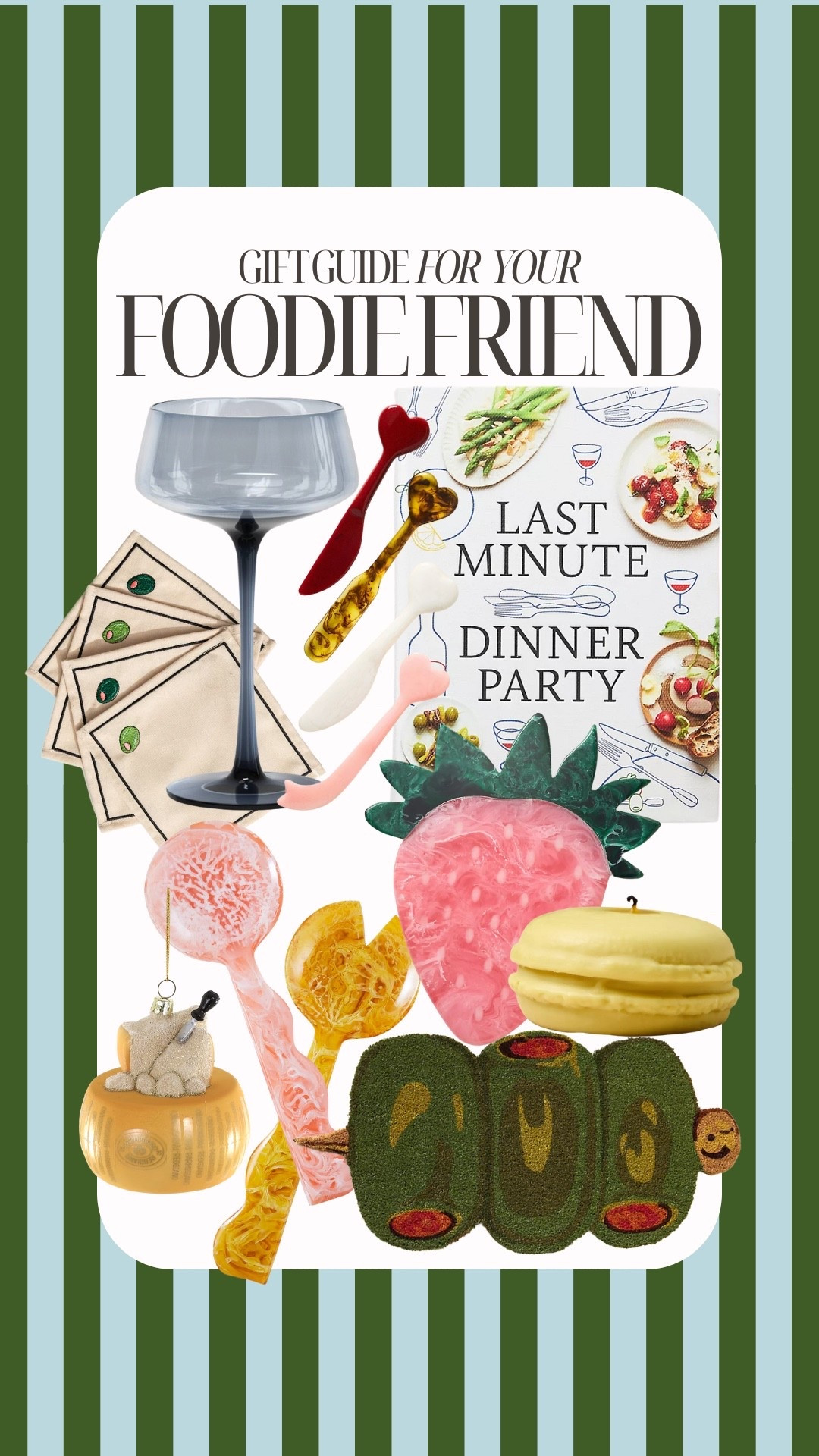 Foodie gifts, gift guide for your foodie friend, hostess gifts 

#LTKHoliday #LTKGiftGuide