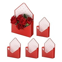 PATIKIL Florist Bouquet Envelope Boxes, 5 Packs Flower Arrangement Box Packaging Gift Paper Boxes... | Amazon (US)