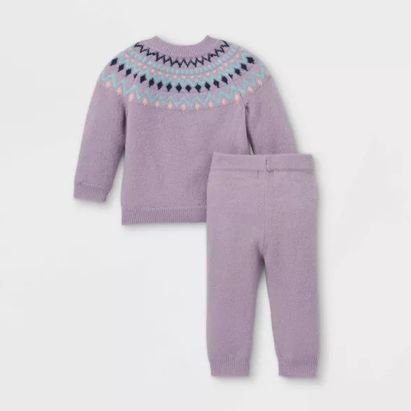 Toddler Fair Isle Pullover Sweater & Bottom Set - Cat & Jack™ | Target