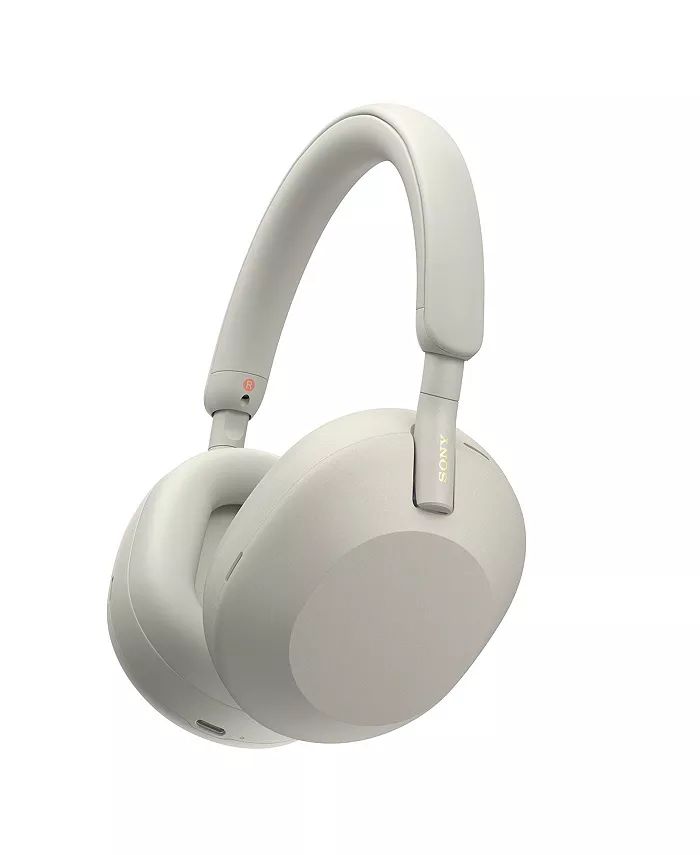 WH-1000XM5 Wireless Over-Ear Noise Canceling Headphones (Silver) | Macy's
