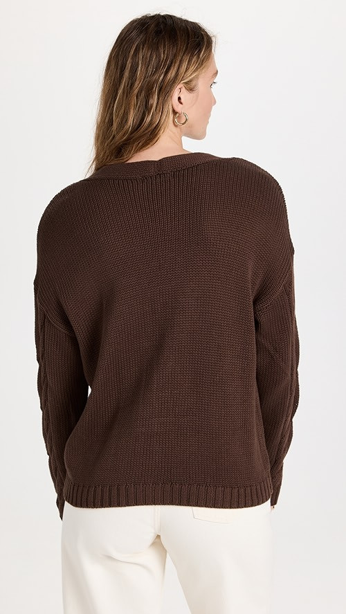 525 Cotton Cable Cardigan | SHOPBOP | Shopbop