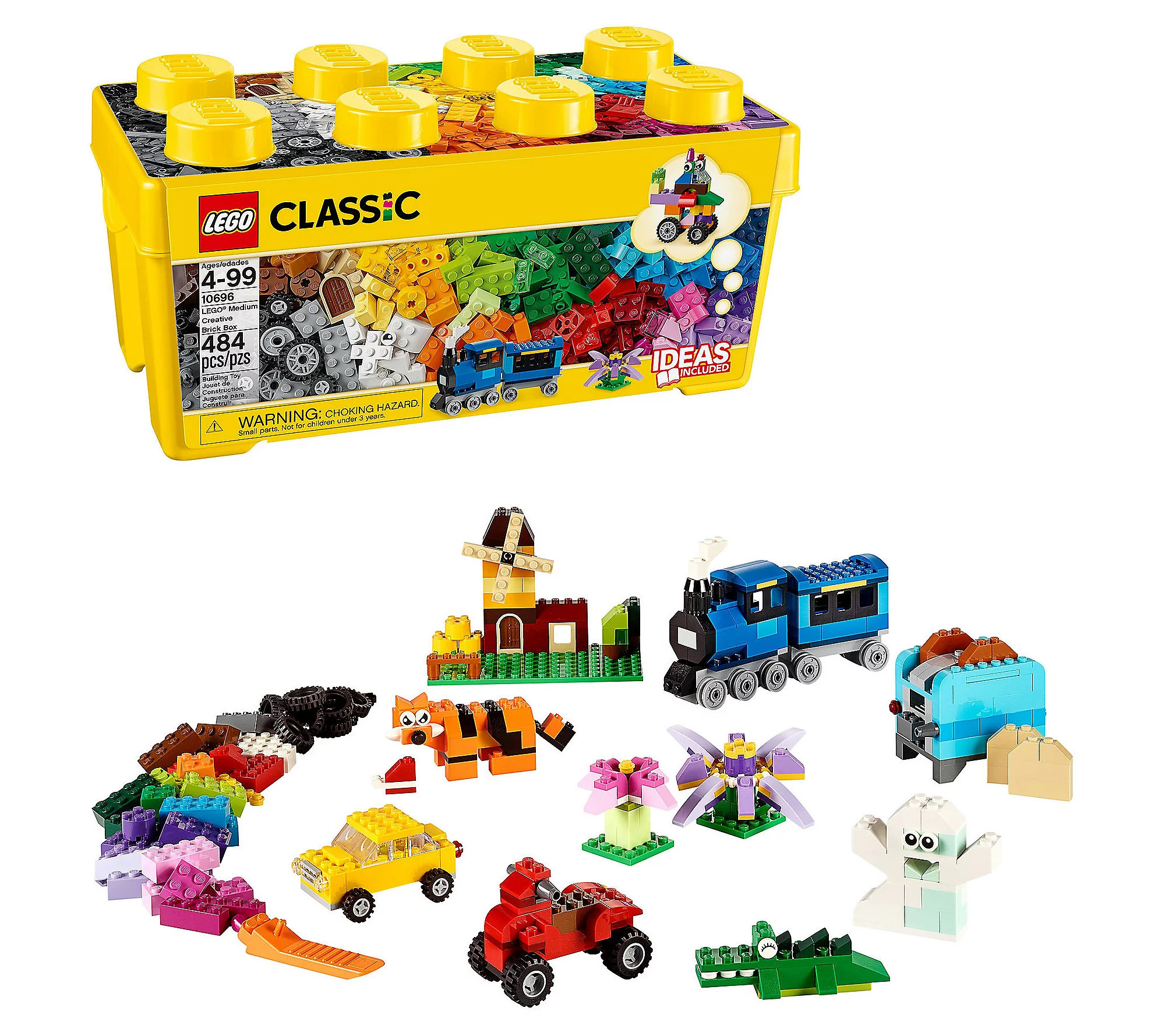 LEGO Classic Medium Creative Brick Box 10696 Building Set | QVC