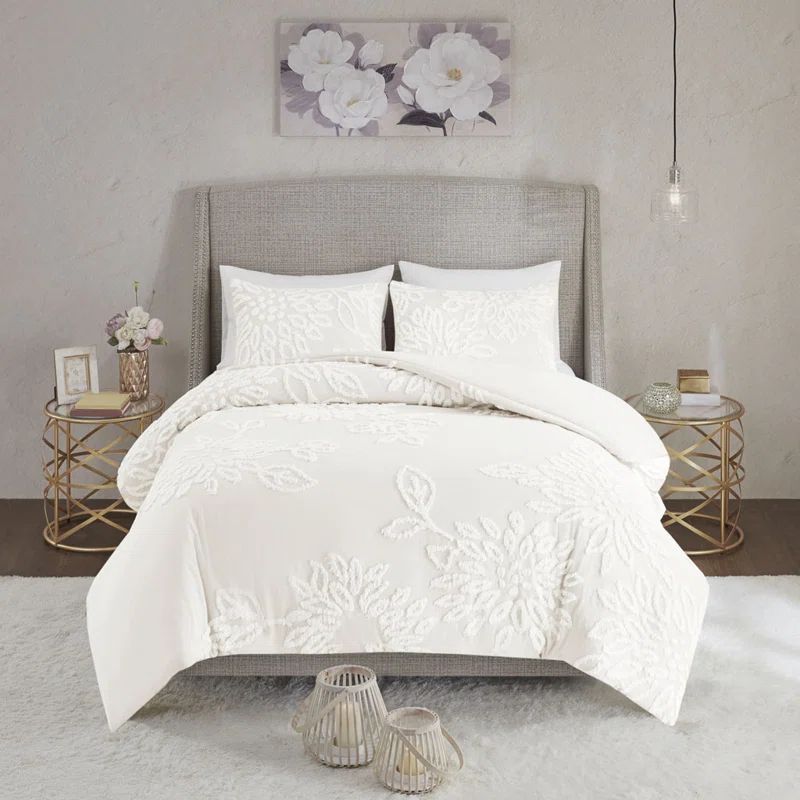 Susie Cotton Floral Comforter Set | Wayfair North America
