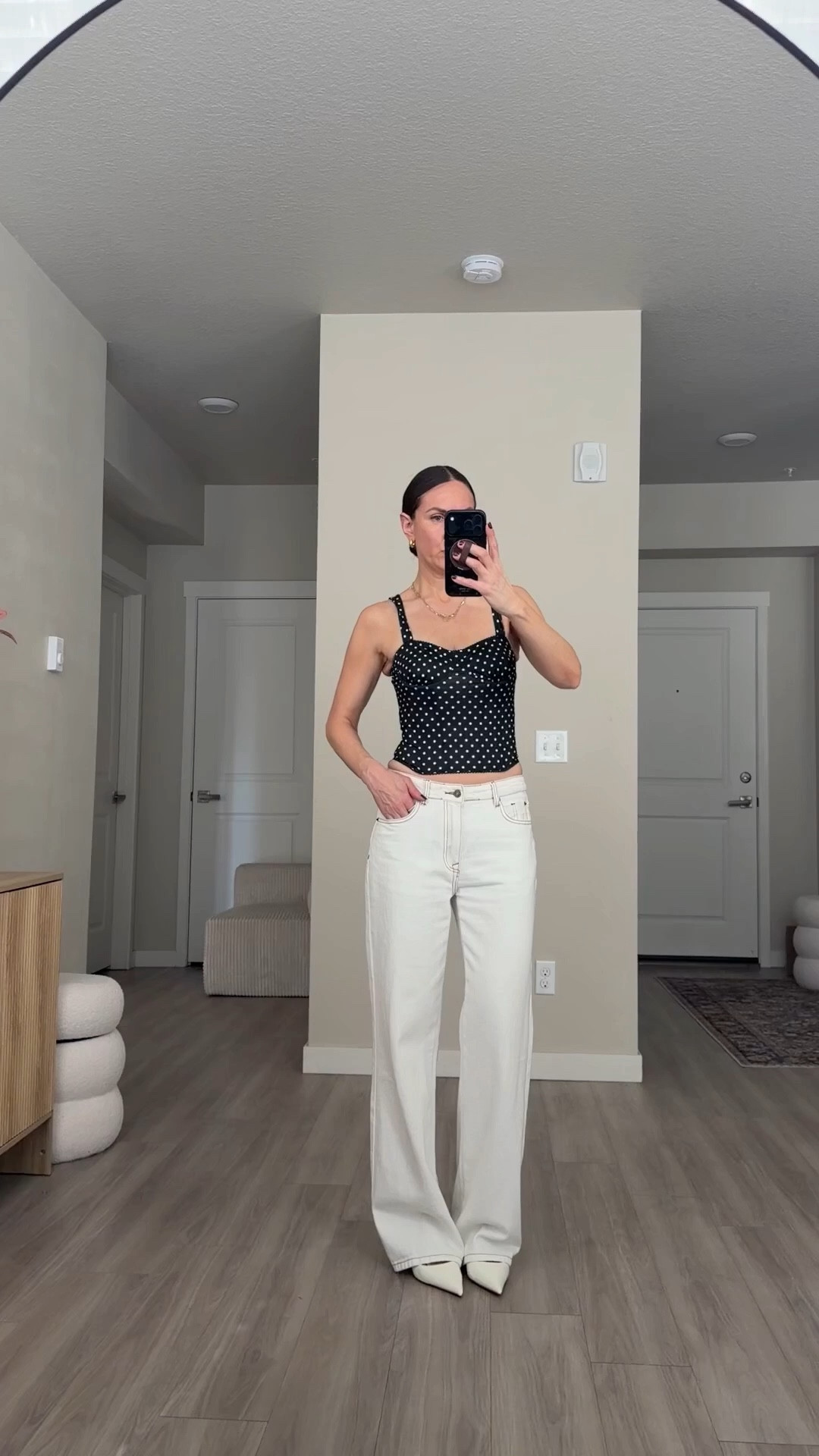 wearing size small in all 